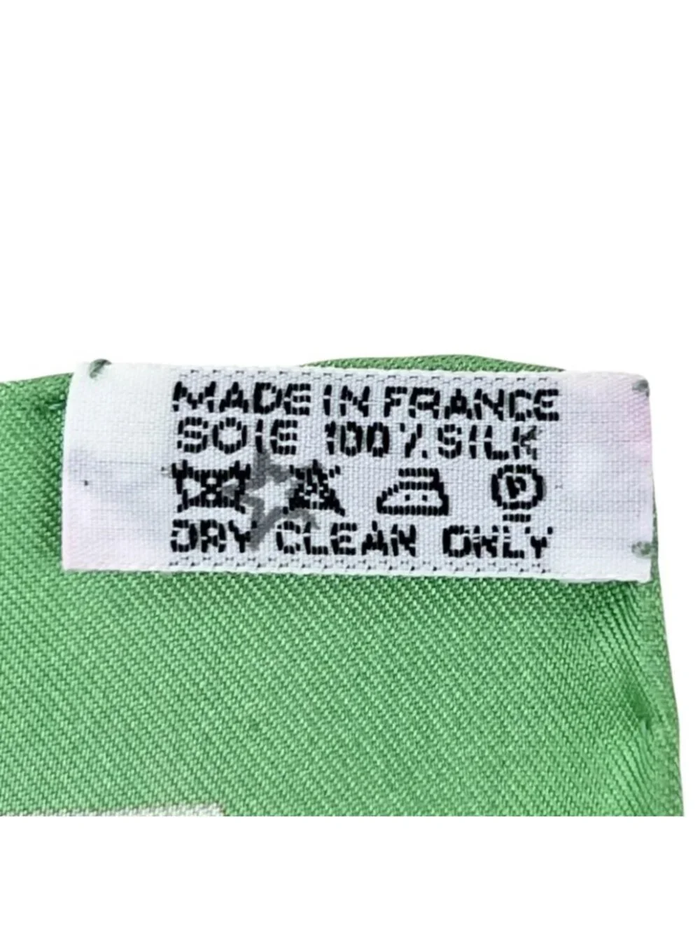 Hermes Carre 90 Rougeur Des Matinaux Stone Silk Gray Light Green Scarf